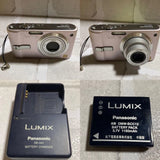 Panasonic LUMIX DMC-FS1 Pink Compact Digital Camera with Charger and Strap