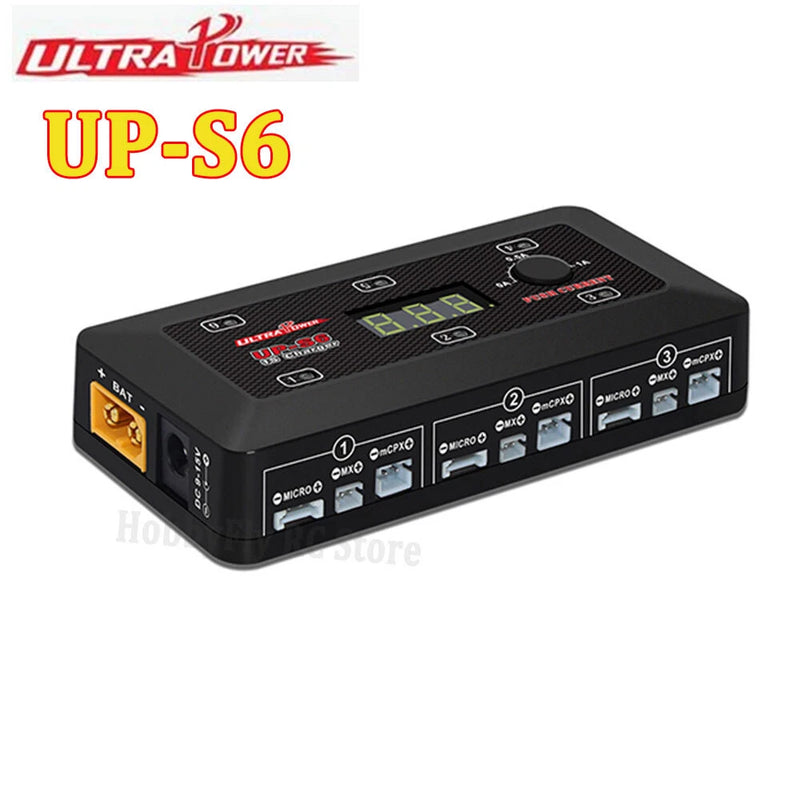 Ultra Power UP-S6 1S 3.7V Lipo LiHv Battery Charger MICRO MX mCPX USB Port