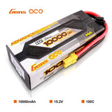 Gens Ace 10000mAh 15.2V 100C G-Tech 4S Lipo Battery HardCase EC5 For 1/5 RC Car