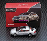SC 1:64 Silver VW CC Sedan Sports Model Diecast Metal Car