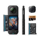 Insta360 X5 Starter Bundle - Waterproof 8K 360?? Action Camera