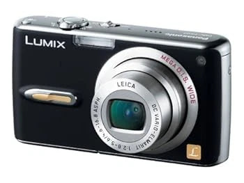 Panasonic Lumix FX07 Digital Camera Compact Black From Japan