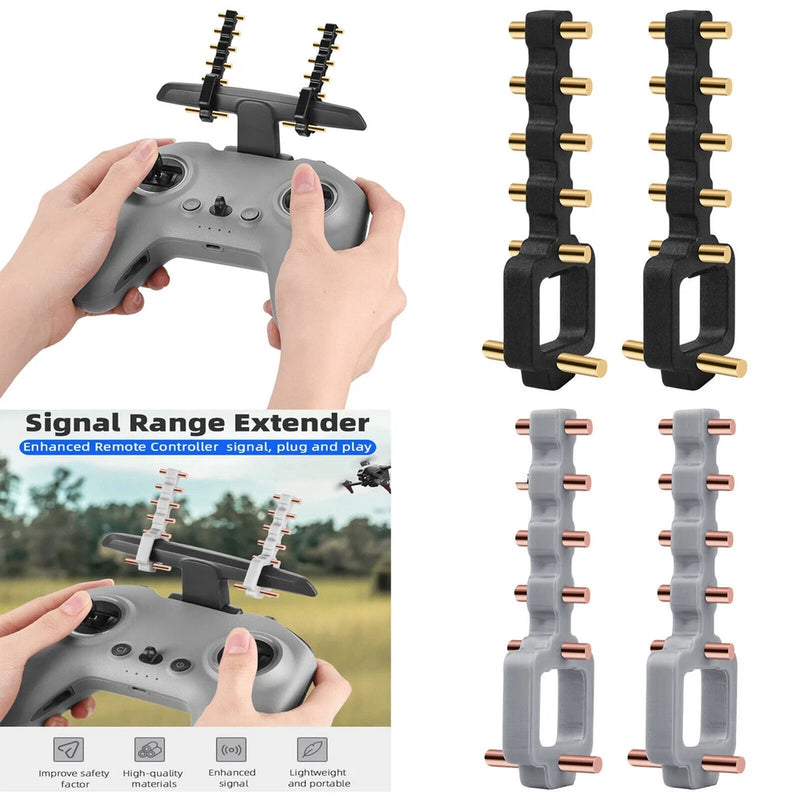 ABS Copper Signal Booster Antenna Extender for DJI FPV Combo Drone Transmitter 2