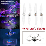 For DJI Mini 3 Pro Drone Flash Ring Paddle Cool LED Lights Aircraft Blades Decor