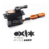 1/8 1/10 RC Car 25T Steel Steering Gear Arm 40KG High Torque Digital Servo Kit
