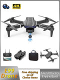 E99 Folding Drone Quadcopter Remote Control Handle Four Axis Aircraft HD 4K Phot