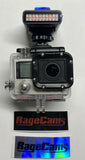 Gopro Hero4 Silver Camera Full Spectrum+RageCams IR Night Vision Illuminator Hot