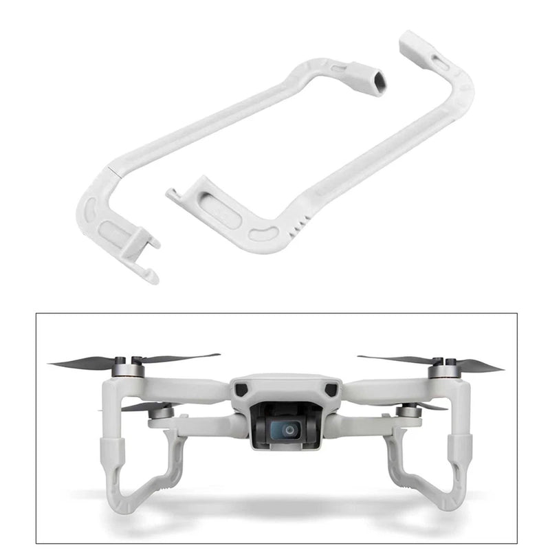 Landing gear bracket set for DJI Mavic Mini 2/Mini, white quick-release frame