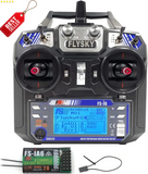 FlySky FS-I6 6CH 2.4GHz RC Transmitter w/ IA6 Receiver Mode 2 Drone Plane - US