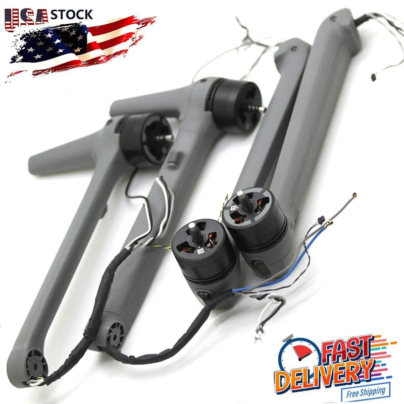 Gray drone arm cover shells with motors and wiring for Air 3/3S