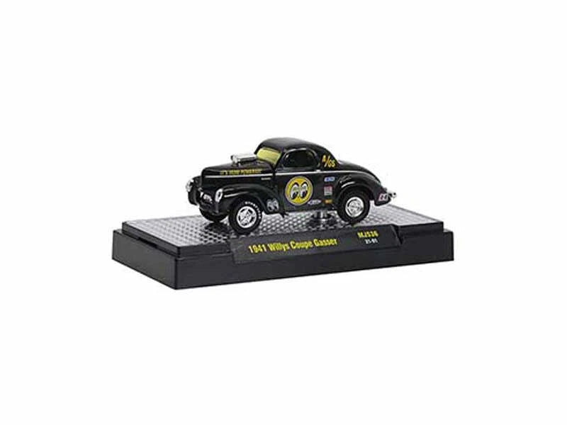 1941 Willys Coupe - Mooneye Gasser 1:64 Scale Model - M2 Machines 31500-MJS36
