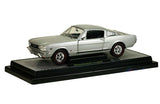1966Ford Mustang GT 2 + 2 Fastback Hard Top Silver 1/24 scale model M2 40300-49D