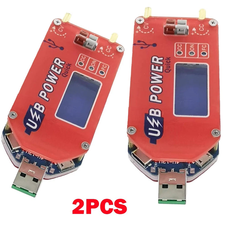 2Pcs USB DC 5V to 3.3V-24V 15W Adjustable Step Up/Down Power Supply Module USA