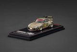 1:64 RWB 993 (Porsche 911) -- #91 Matte Green -- Ignition Model IG3873