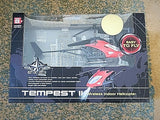 Propel Tempest II Wireless Indoor Helicopter- Red - Factory sealed.