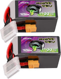 120C 8S 1100mah Lipo Battery 29.6V Pack with XT60 Plug for FPV Racing 2