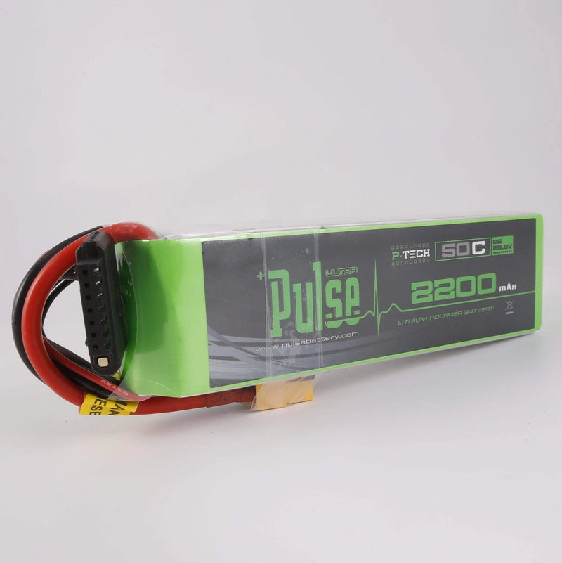 PULSE 2200mah 50C 22.2V 6S P-Tech LiPo Battery - XT60 Connector Battery