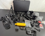 GoPro HERO 4 Session 4K HD Action Camera Accessories Case Selfie Stick Black