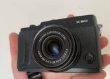 Fujifilm FinePix X30 12MP 4x Optical Zoom F2 0-2 8 Large Sensor WiFi EVF Black