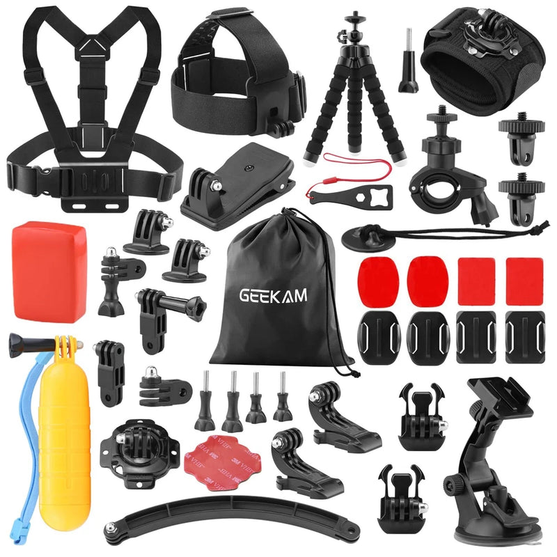 Head Chest Mount Monopod Accessories Kit Fit For Action Camera GoPro Hero DJI Os