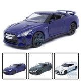 1:36 Nissian GTR R35 Sports Car Model Diecast Toy Vehicle Collection Kids Gift