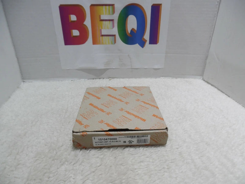 Weidmuller Signal Transmitter ACT20P-CMT-10-AO-RC-S 1510470000 NIB Converter