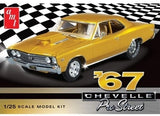 AMT 1967 Chevy Chevelle Pro Street 2T 1/25 Scale Model Kit [New Toy]