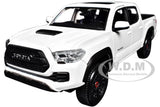 2023 TOYOTA TACOMA TRD PRO PICKUP WHITE 1/27 DIECAST MODEL CAR BY MAISTO 32910