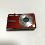 Panasonic Lumix DMC-FX7 Red 5MP Digital Camera Used Japan Tested