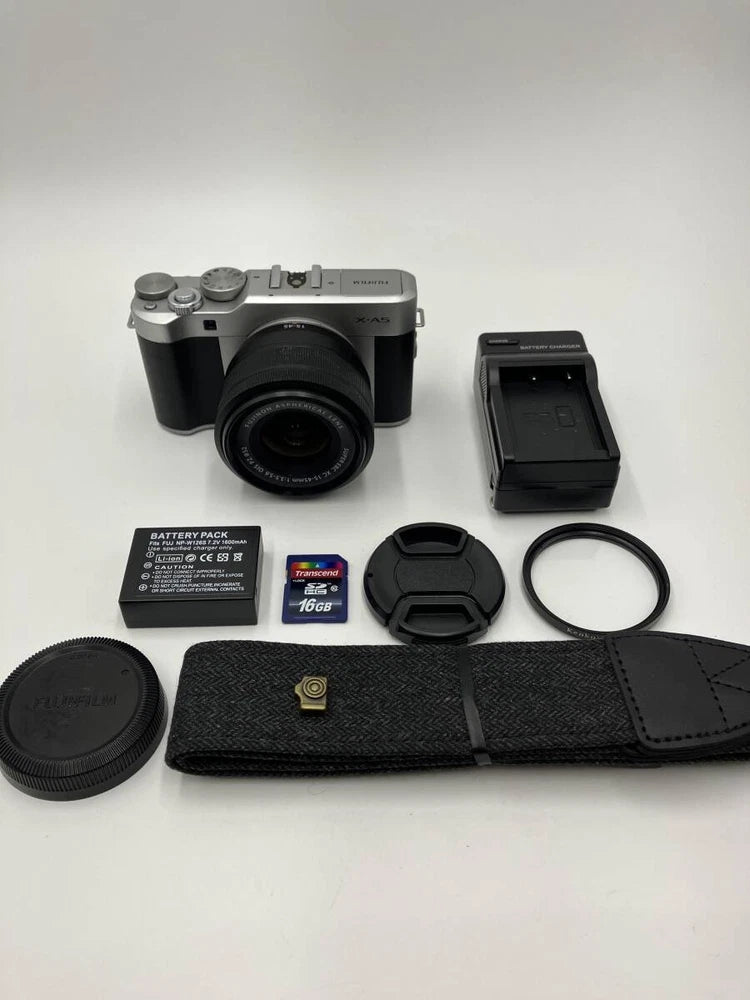 Fujifilm X-A5 XC 15-45mm Lens  Kit Silver 294469
