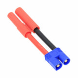 EC3 Male to HXT 4mm Male+/Female- cable 12AWG 5CM wire For RC lipo Battery FPV