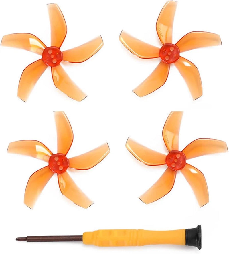 4Pcs Colorful Propellers for DJI Neo Drone 5 Blade Propeller Paddles Compatible