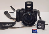 Panasonic Lumix DMC-FZ20 Black 12x Zoom 5 MP Digital Camera Untested No Charger