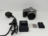 Panasonic Lumix DMC-FZ28 Camera + Battery Charger + 4GB SD Card Leica Lens