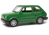 Fiat 126p Classic Polish/Italian Car Model Green Diecast Toy 1:43 Scale Welly
