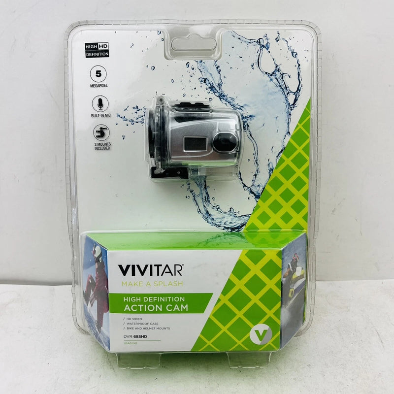Vivitar DVR 685HD Action Camcorder Camera New in Box