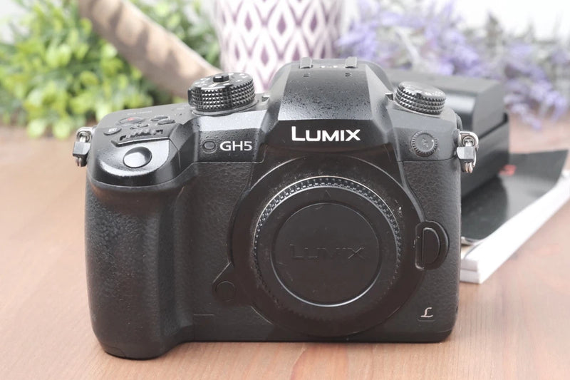 Panasonic Lumix GH5 Mirrorless 4K Micro Four Thirds Camera w/128GB & Charger