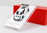 CR 1:64 White 458 GT  Racing Sports Model Diecast Resin Car