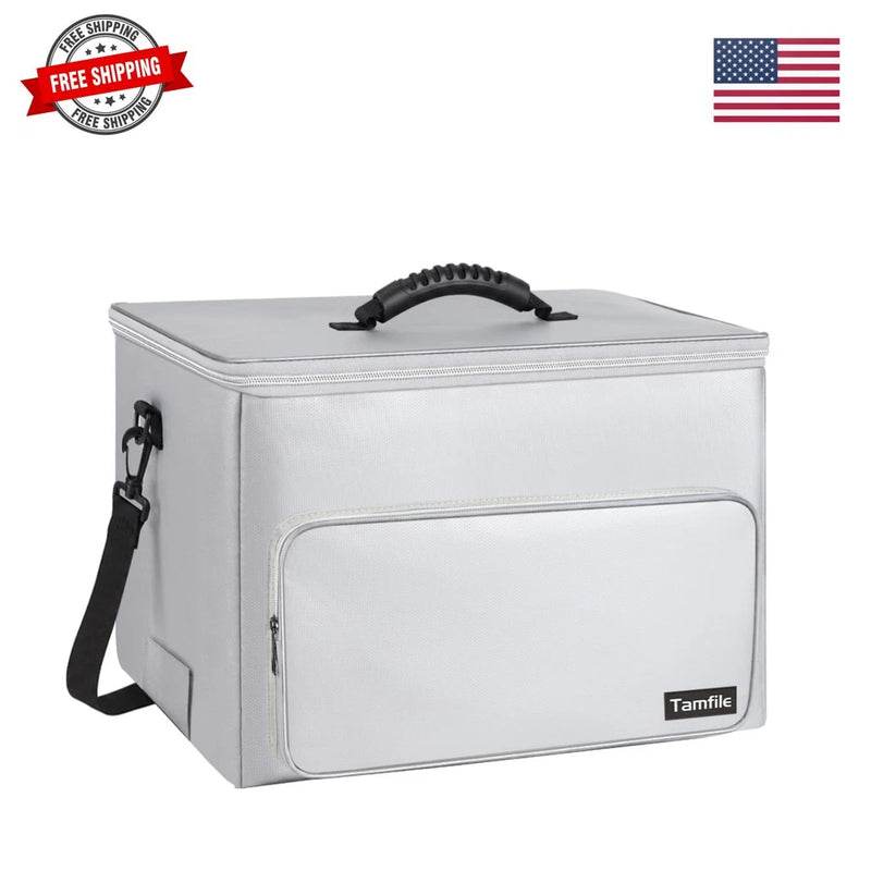 Fireproof Lipo Battery Bag with 4200¡ãF Heat Insulated, Large Silver Battery
