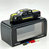 Funny Model 1/64 SHELBY F-150 Shelby Super Snake Pickup Black Diecast Model Car
