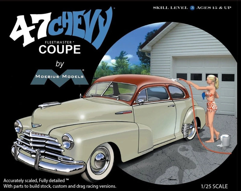 MOEBIUS 1/25 1947 Chevrolet Fleetmaster Coupe Car Model Kit MOE2302