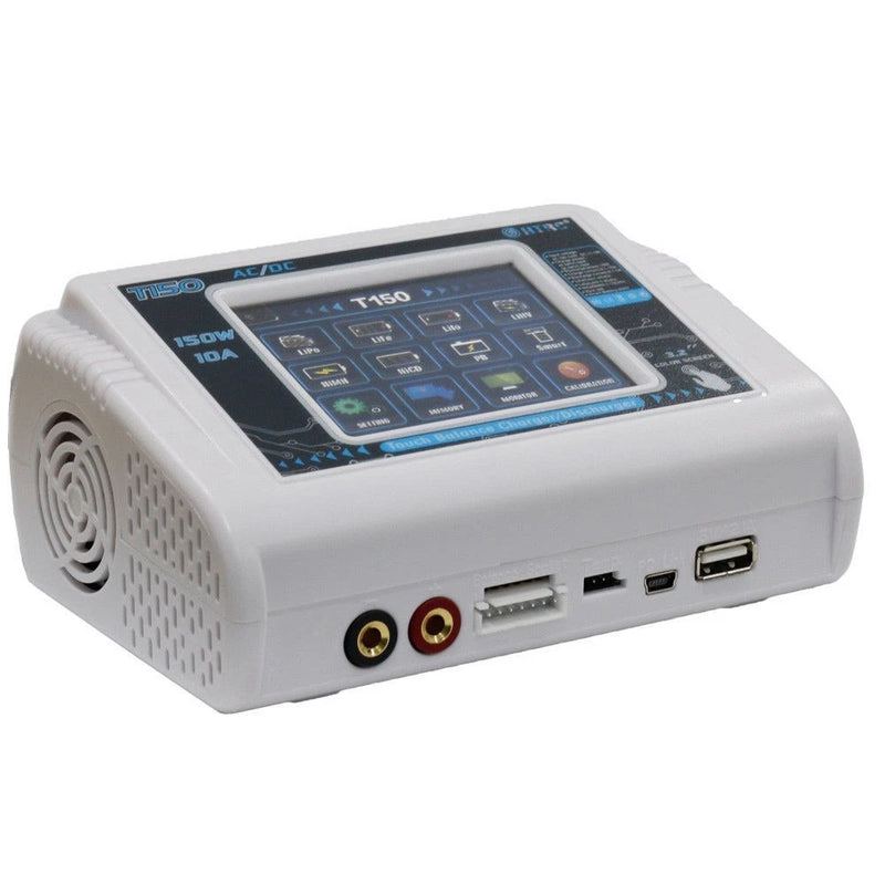 HTRC T150 150W RC Balance Charger Touch Screen for NiMH LiPo Battery Discharger Battery
