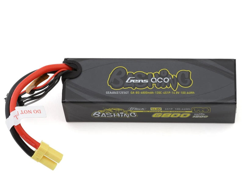 Gens Ace G-Tech 4S Bashing Series Hardcase LiPo Battery 120C (14.8V/6800mAh) Battery