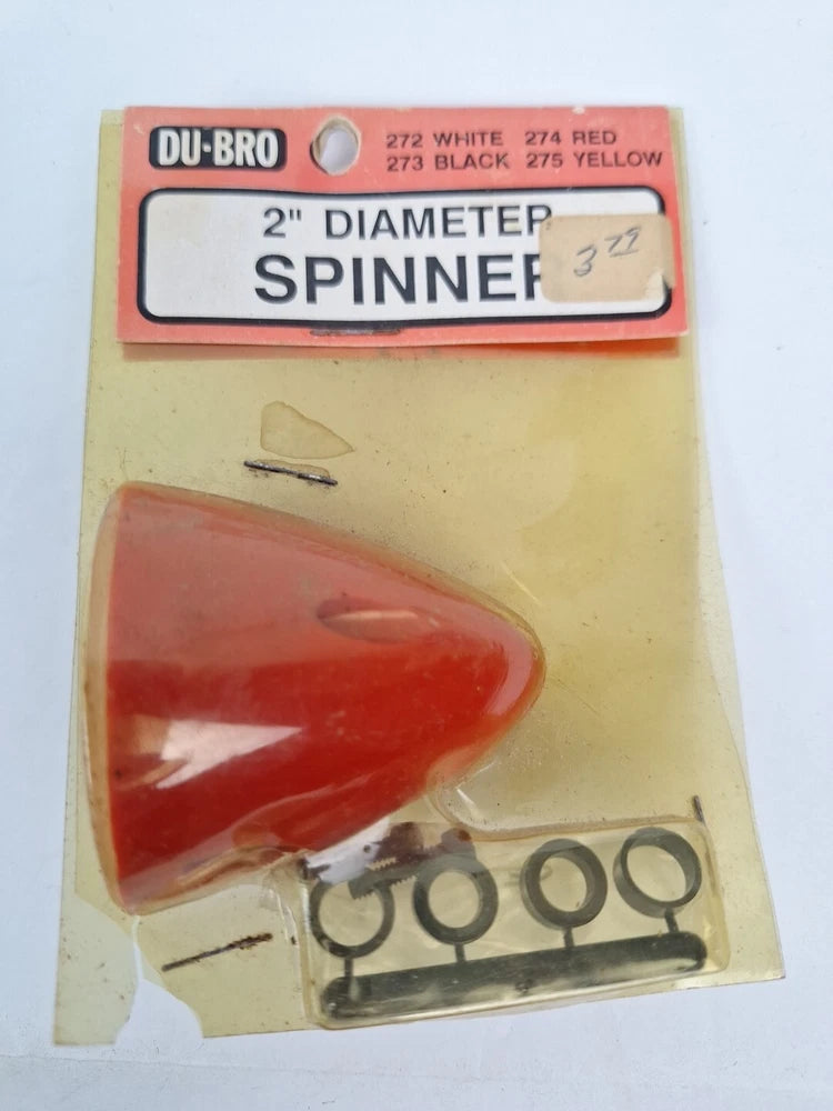 DUBRO #274 Red 2?? Diameter Spinner RC Airplane Hobby New in Original packaging