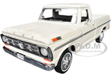 1972 FORD F-100 PICKUP CREAM 1/24 DIECAST MODEL CAR BY MOTORMAX 79384