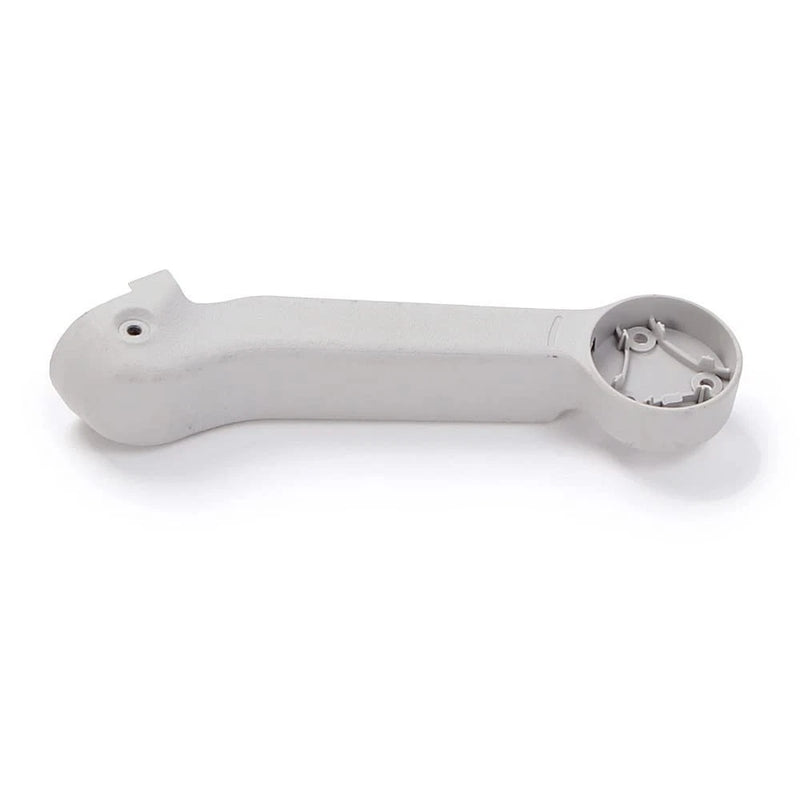 Light gray drone arm replacement shell with mounting holes and internal connector