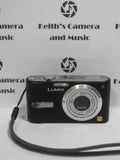 For parts or repair Panasonic Lumix DMC-FX12 Digital Camera Powers up Free Ship