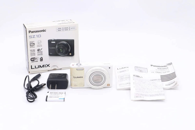Panasonic LUMIX DMC-SZ10 White Panasonic Compact Digital Camera F18199