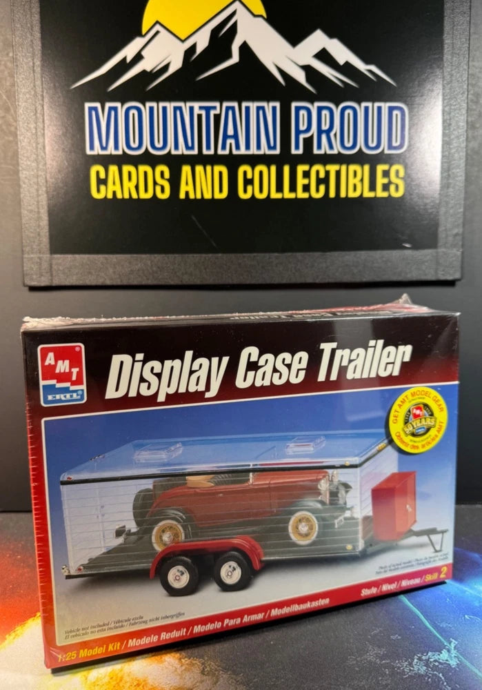 AMT/ERTL - DISPLAY CASE TRAILER - 1:25 SCALE KIT #8216 - VINTAGE FACTORY SEALED