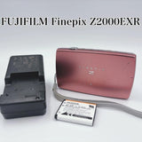 Fujifilm FinePix Z2000EXR Digital Camera Pink Tested From Japan